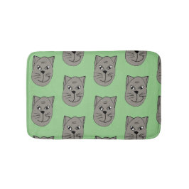 Tapete De Banheiro gatos