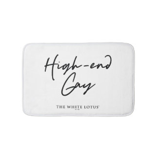 Tapete De Banheiro Gay high-end - O Lotus Branco