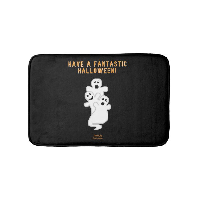 Tapete De Banheiro Ghosts Bath Mat (frente)