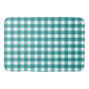 Tapete De Banheiro Gingham