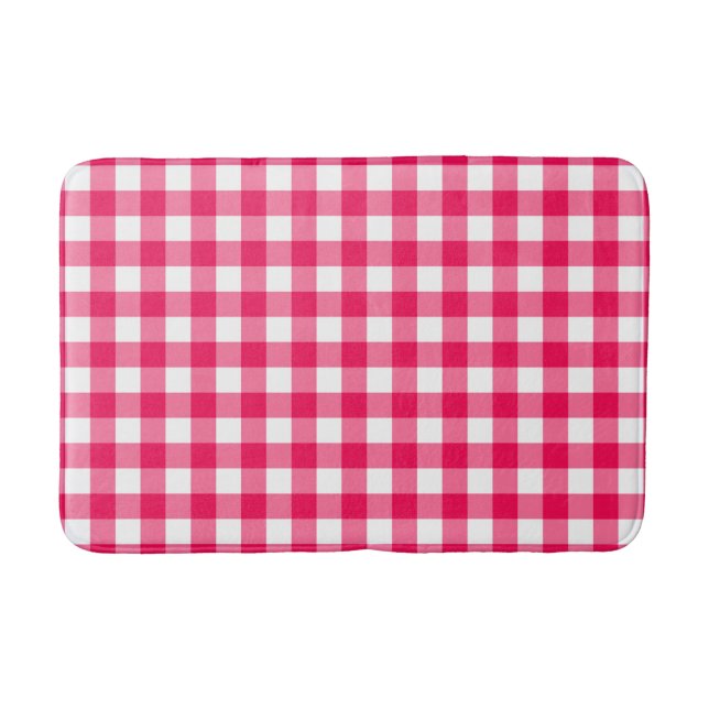 Tapete De Banheiro Gingham Pattern (Frente)