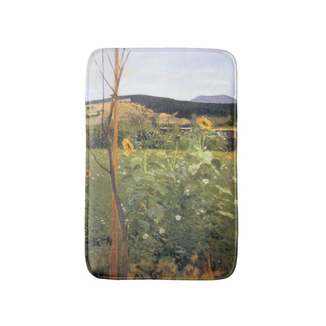 Tapete De Banheiro Girassóis (por Jacek Malczewski) (Frente Vertical)