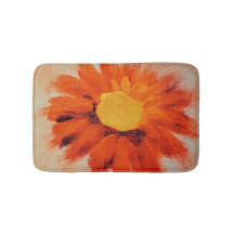 Girassol de laranja vibrante