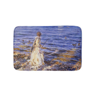 Tapete De Banheiro Girl Fisheries (por John Singer Sargent)