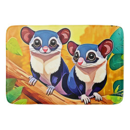 Tapete De Banheiro Gliders de Açúcar Cúmulo