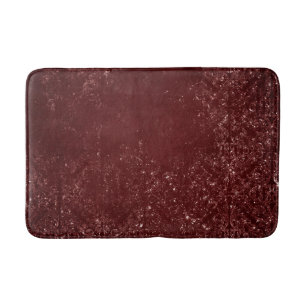 Tapete De Banheiro Glimmering Henna Grunge   Damasco vermelho escuro