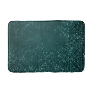 Tapete De Banheiro Glimmering Teal Grunge Rich Green Glam Damask