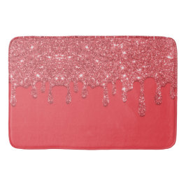Tapete De Banheiro Glitter Bath Mat Rosa
