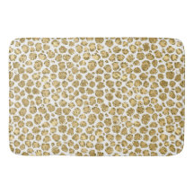 Glitzy Glam Dourada Glitter Leopardo