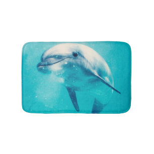 Tapete De Banheiro Golfinho de Bottlenosed subaquático