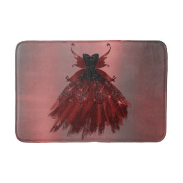 Tapete De Banheiro Gothic Fairy Crimson Gown | Ovinos Vermelhos Profu