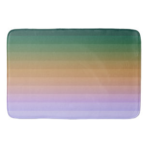 Tapete De Banheiro Gradient ombre stripe branda verde borrado verde