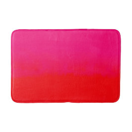 Tapete De Banheiro Gradiente Rosa e Laranja