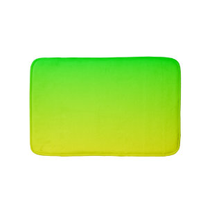 Tapete De Banheiro Gradiente verde e néon amarelo