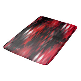 Tapete De Banheiro Gradiente vermelho a negro que forma abstrato zigz