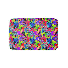 Tapete De Banheiro Grafite