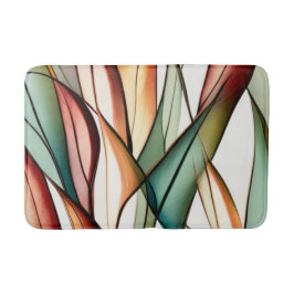 Tapete De Banheiro Grama De Vidro Estreitado