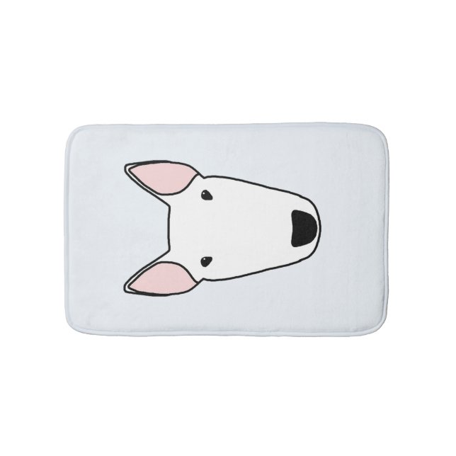 Tapete De Banheiro Grande Bathmat Bully (azul claro) (frente)