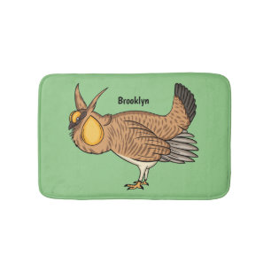 Tapete De Banheiro Grande ilustração de desenho animado de frango pra