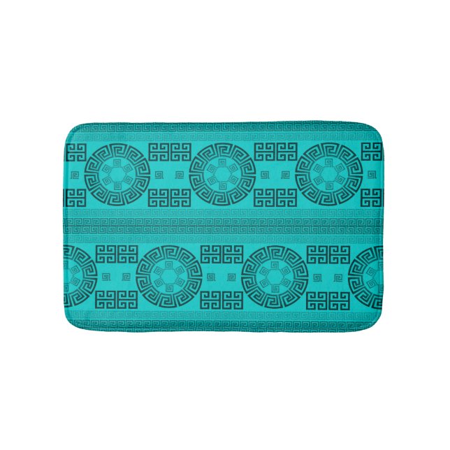Tapete De Banheiro Greek Design   Bath Mat (frente)