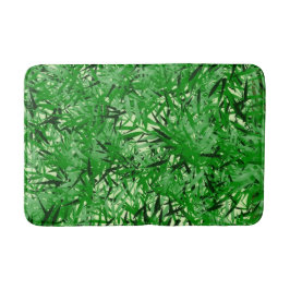 Tapete De Banheiro Green Fern Bath Mat