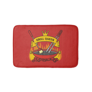 Tapete De Banheiro Grill Queen