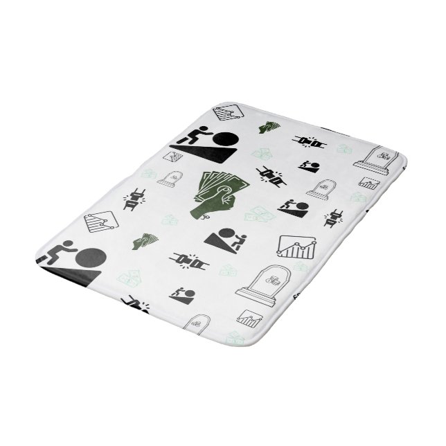 Tapete De Banheiro Grind & Gain Bath Mat (Angulado)