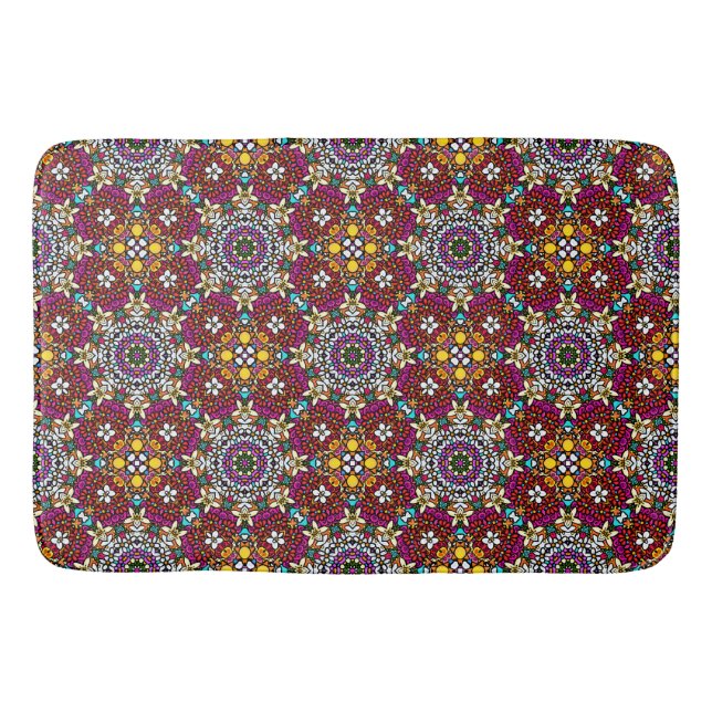 Tapete De Banheiro Groovy Heavenly Flower Power (Frente)