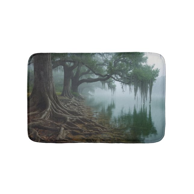 Tapete De Banheiro Guadalupe River Bath Mat - Serene Nature Bathroom  (frente)