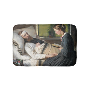 Tapete De Banheiro Guerreiro ferido (por Elisabeth Jerichau-Baumann)