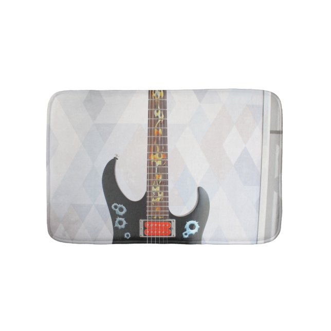 Tapete De Banheiro Guitarra Custa (frente)