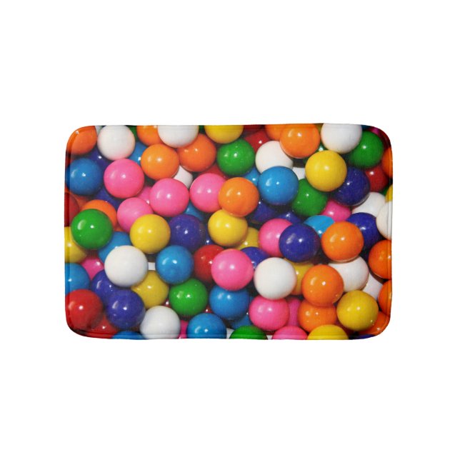 Tapete De Banheiro Gumballs Bath Mat (frente)