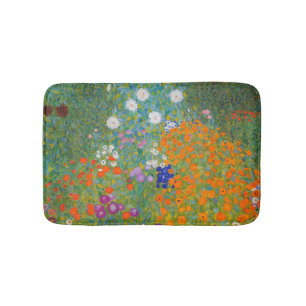 Tapete De Banheiro Gustav Klimt - Jardim Flor