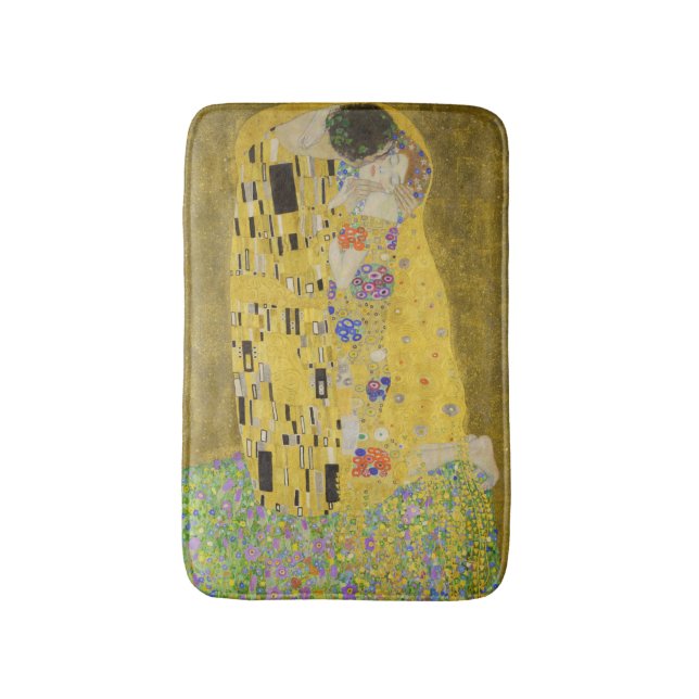 Tapete De Banheiro Gustav Klimt - The Biss (Frente Vertical)