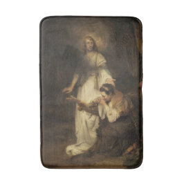 Tapete De Banheiro Hagar e o Anjo (por Carel Fabritius)