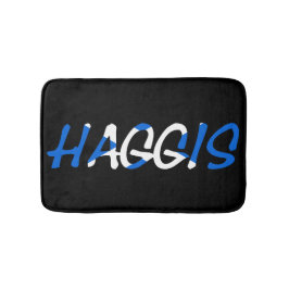 Tapete De Banheiro Haggis sobreposto à Scottish Flag bmcnt