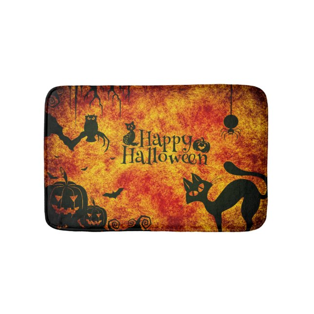 Tapete De Banheiro Halloween Assustador  (frente)