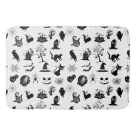 Tapete De Banheiro Halloween bonito e assustador