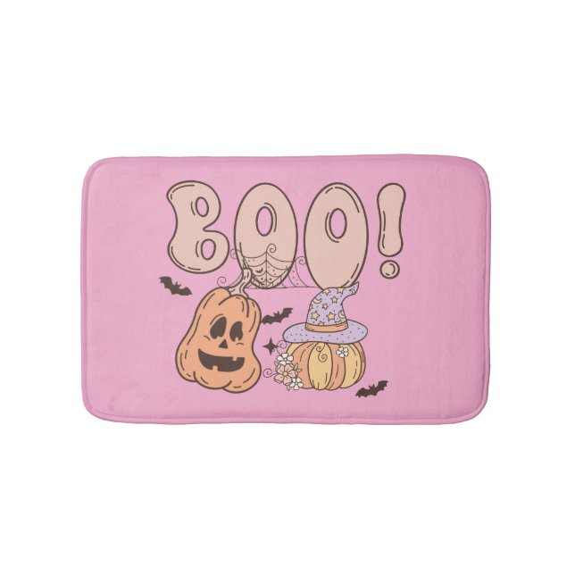 Tapete De Banheiro Halloween Boo (frente)