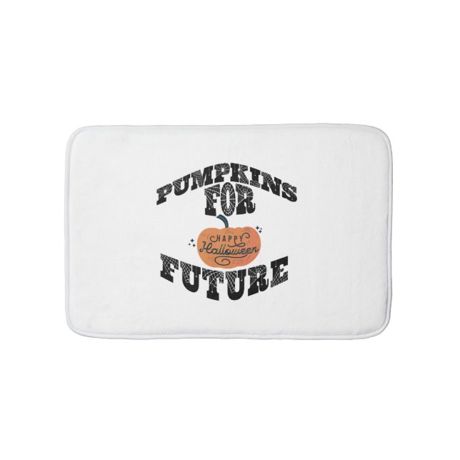 Tapete De Banheiro Halloween Pumpkin Halloween (frente)