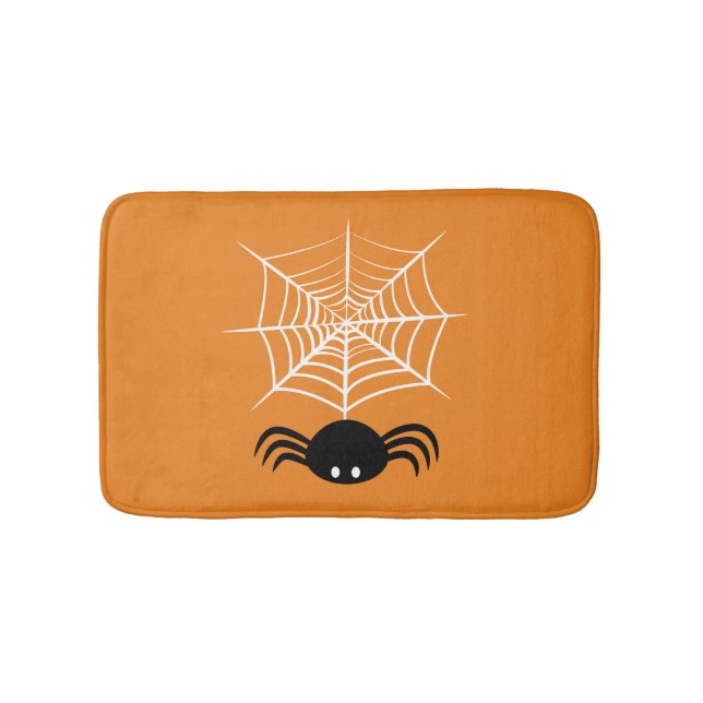 Tapete De Banheiro Halloween Spider Web (frente)
