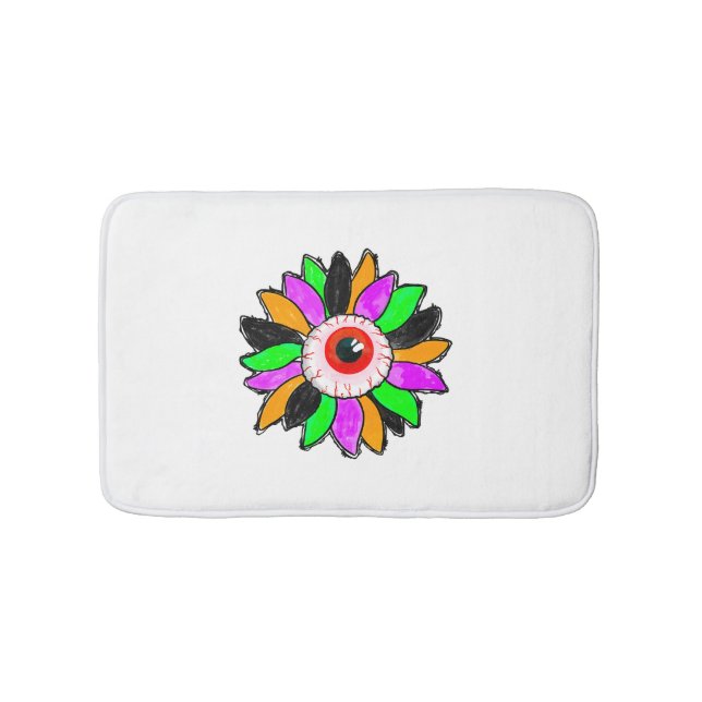 Tapete De Banheiro Halloween Sunflower (frente)