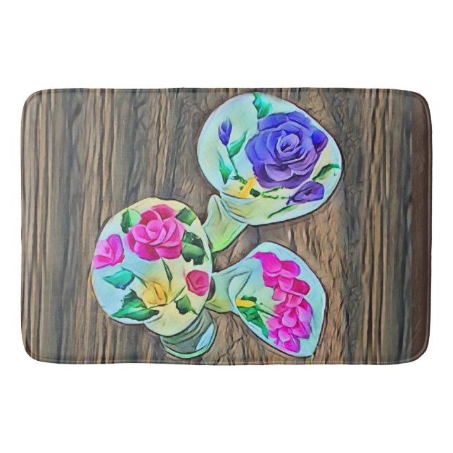 Tapete De Banheiro Happy Lilys (Frente)