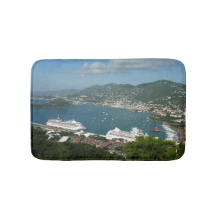 Tapete De Banheiro Harbor em Ruas. Thomas Ilhas Virgens dos EUA
