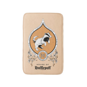 Tapete De Banheiro HARRY POTTER™   Desenho Delicado HUFFLUFF™ Crest