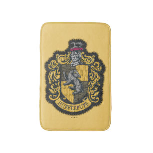 Tapete De Banheiro Harry Potter Hufflepuff Crest Patch