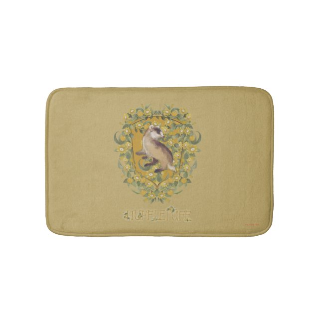 Tapete De Banheiro HARRY POTTER™ | HUFFLUFF™ Crest (frente)