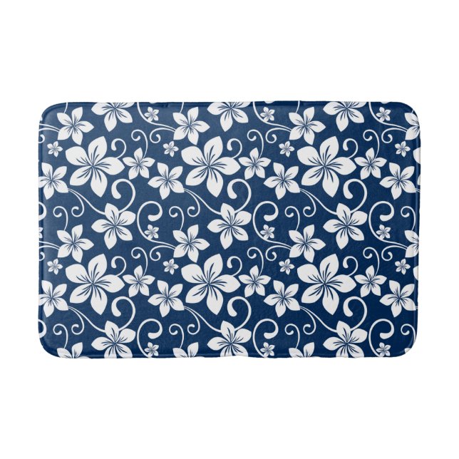 TAPETE DE BANHEIRO HAWAII AZUL (MARINHO AZUL) (Frente)