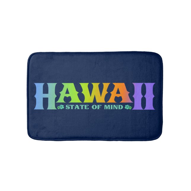 Tapete De Banheiro Hawaii Bathroom Mat (frente)