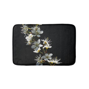 Tapete De Banheiro Hawthorn Flowers bmcna